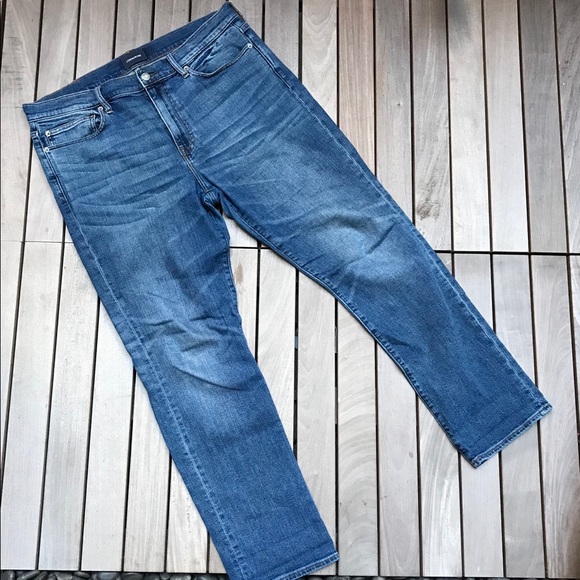 J CREW JEANS Blue Denim Straight 5 Pocket Jeans